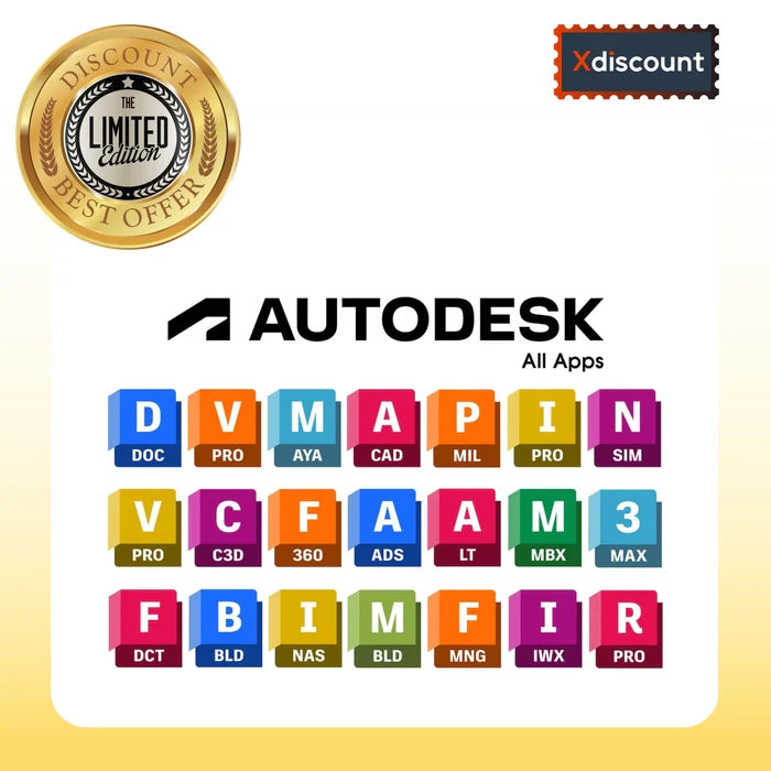 Autodesk Panel 3 Years | 1 Year guarantee | On your own email
