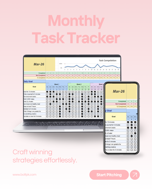 Monthly Planner - Task Tracker