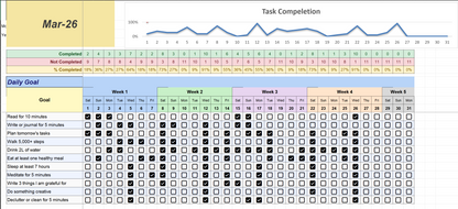 Monthly Planner - Task Tracker